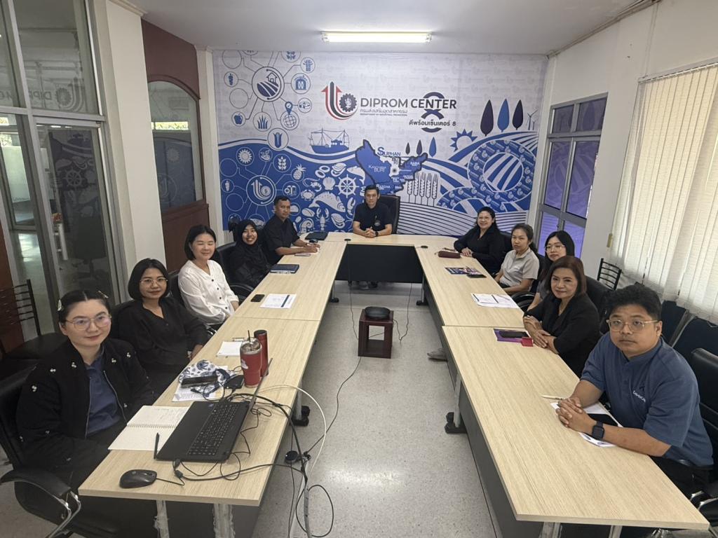 ดีพร้อมเซ็นเตอร์ 8 ประชุมคณะทำงานจัดทำและขับเคลื่อนแผนส่งเสริมคุณธรรม