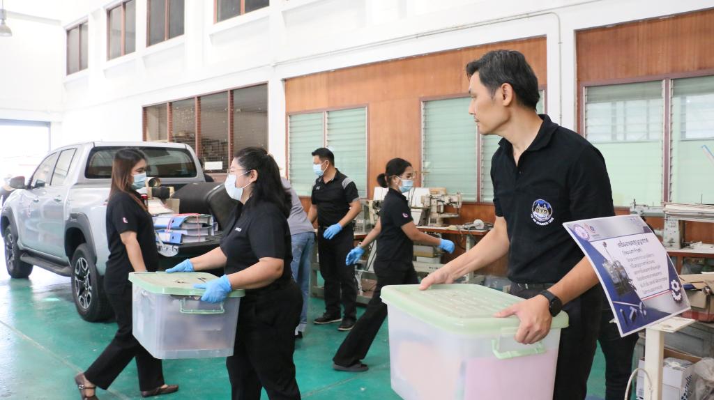 รวมพลังชาว ศภ.8 กสอ. ทำ 5 ส ปรับพื้นที่ให้น่าอยู่ พร้อมรับการปฏิบัติงาน