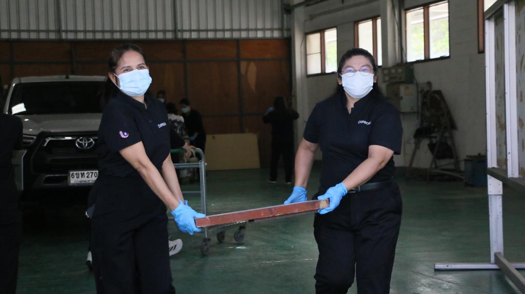 รวมพลังชาว ศภ.8 กสอ. ทำ 5 ส ปรับพื้นที่ให้น่าอยู่ พร้อมรับการปฏิบัติงาน