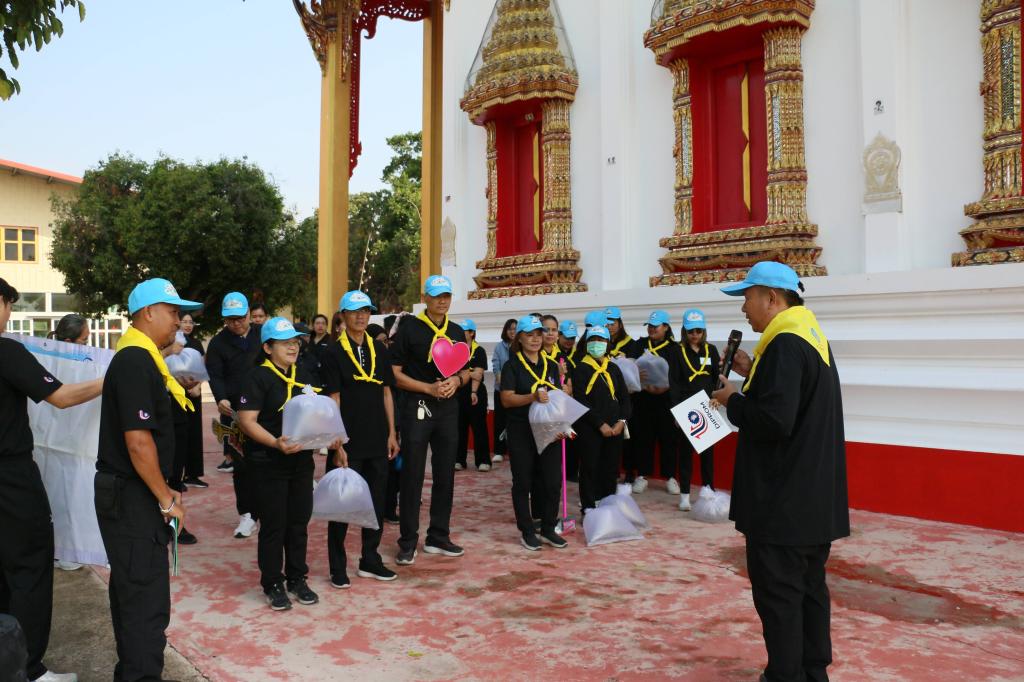 DIPROM CENTER 8 จัดกิจกรรม “ศภ.8 กสอ. จิตอาสาอนุรักษ์ทรัพยากรธรรมชาติ สังคม สิ่งแวดล้อม” ร่วมกับ สำนักงานอุตสาหกรรมจังหวัดสุพรรณบุรี