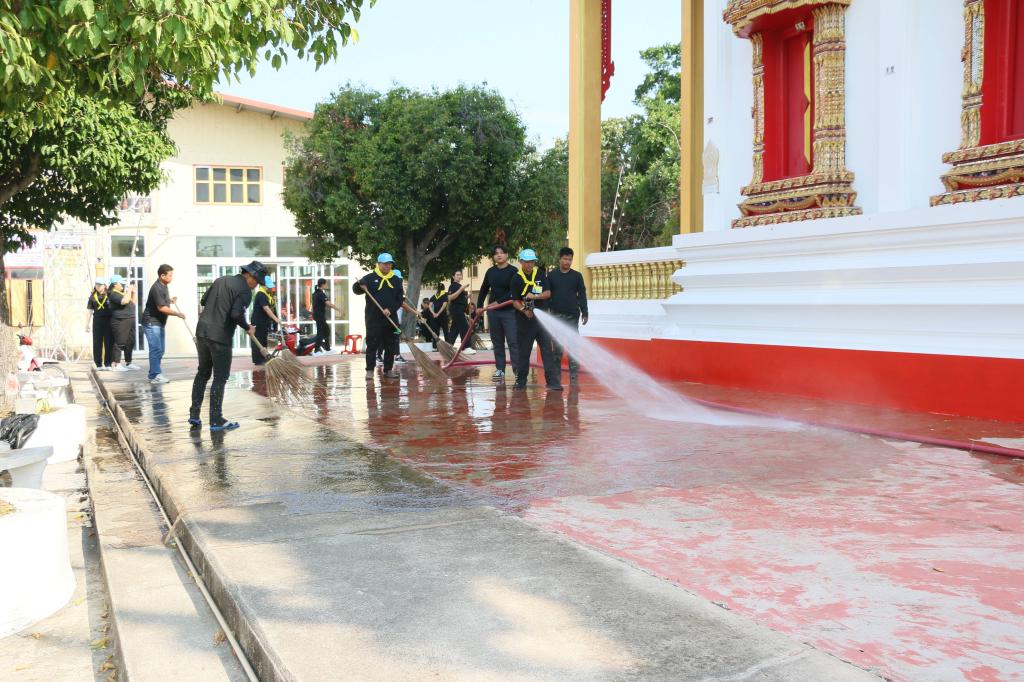 DIPROM CENTER 8 จัดกิจกรรม “ศภ.8 กสอ. จิตอาสาอนุรักษ์ทรัพยากรธรรมชาติ สังคม สิ่งแวดล้อม” ร่วมกับ สำนักงานอุตสาหกรรมจังหวัดสุพรรณบุรี