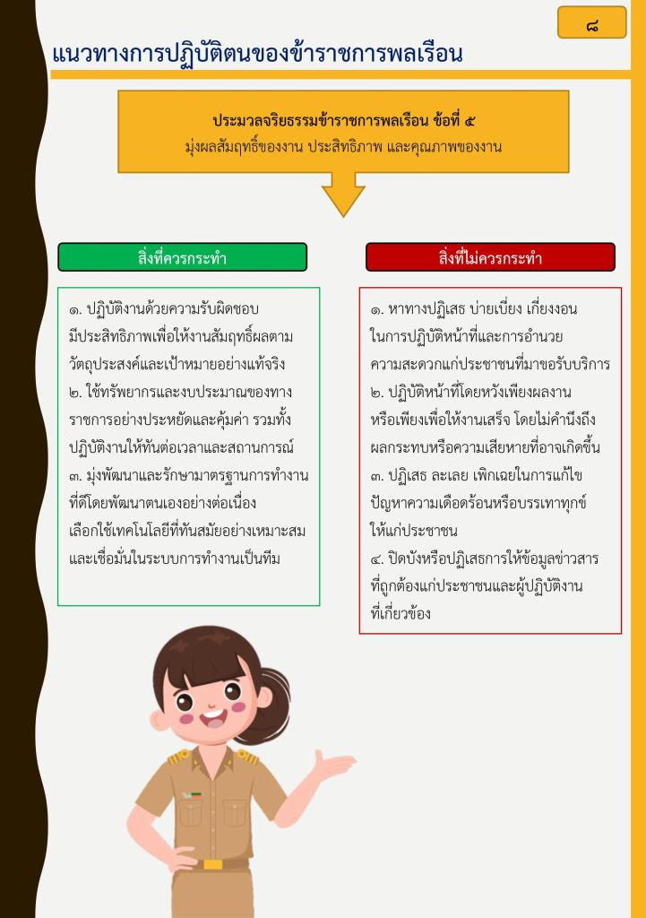 คณะทำงานคุณธรรม ศูนย์ส่งเสริมอุตสาหกรรมภาคที่8 ขอเผยแพร่สื่อจริยธรรม ภายใต้กิจกรรมเสริมสร้างคุณธรรมจริยธรรมปลูกจิตสำนึกต้านทุจริตของ ศภ.8 กสอ.